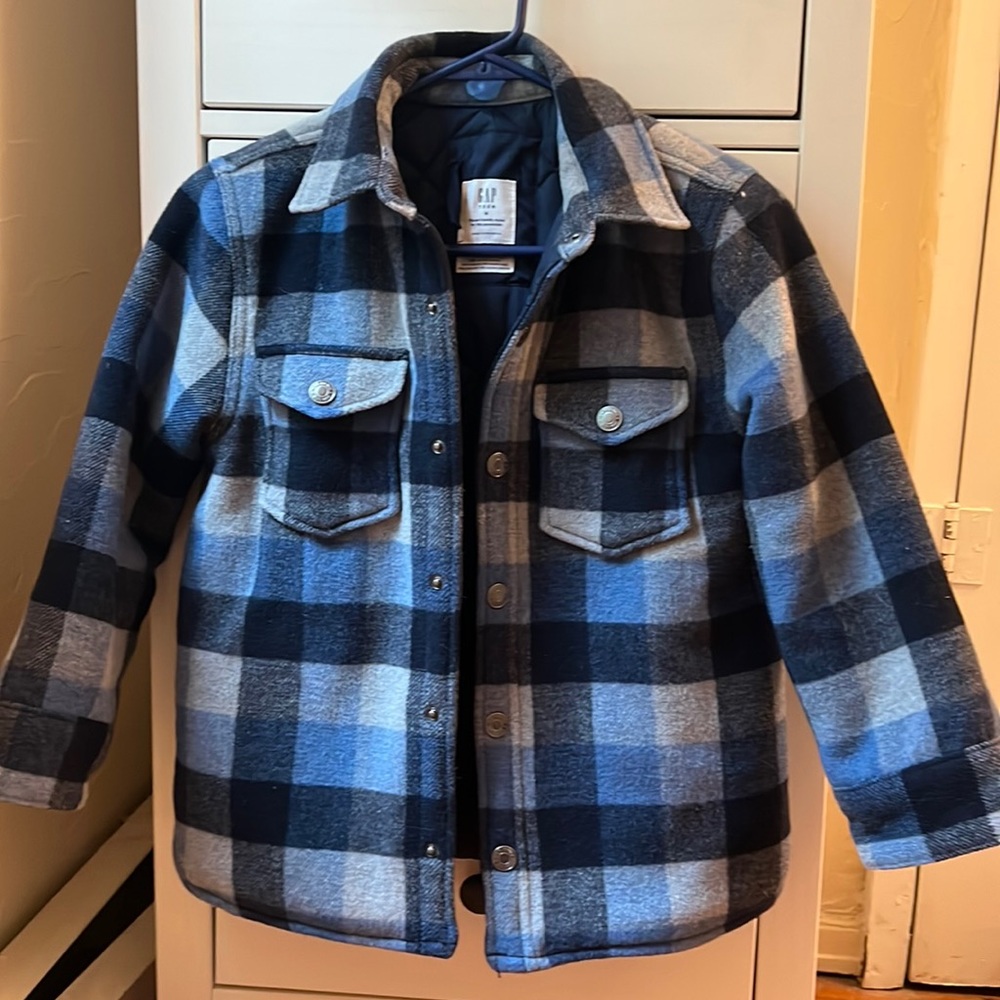 GAP Teen plaid jacket